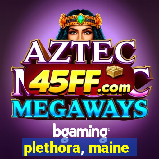 plethora, maine